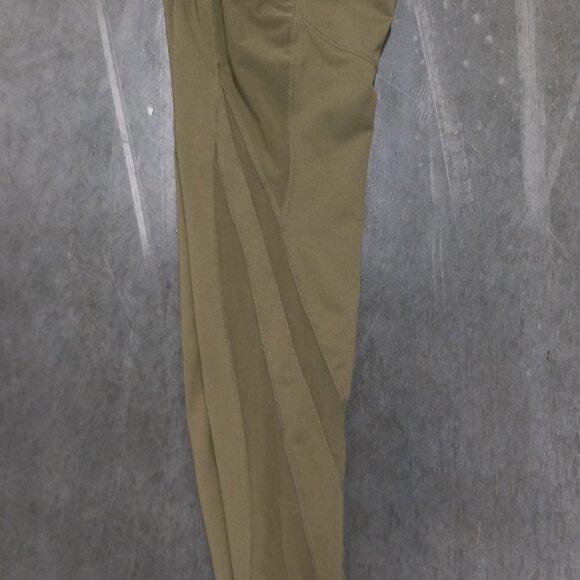 Gymshark Sleek Sculpture Mesh Leggings Womens S Olive Green - Picture 5 of 6